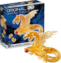 BePuzzled: Original 3D Crystal - Golden Dragon Deluxe Puzzle