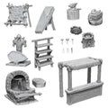 Deep Cuts Minis: Townspeople & Accessories (Unpainted)