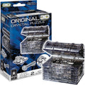 BePuzzled: Original 3D Crystal: Treasure Chest Black Puzzle