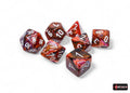 Chessex: Festive Symphony/White Polyhedral 7-Dice Set