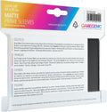 Gamegenic: MATTE Prime Sleeves Black (100)