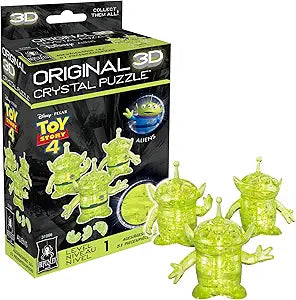 BePuzzled: Original 3D Crystal - Toy Story Aliens Puzzle