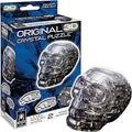 BePuzzled: Original 3D Crystal - Skull Black Puzzle