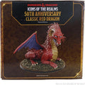 Dungeons & Dragons: Icons of the Realms - 50th Anniversary - Classic Red Dragon Miniature (Set 31)