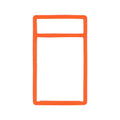 BCW: Graded Slab Bumper - PSA Card Orange (6CT)