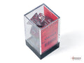 Chessex: Speckled Silver Volcano Polyhedral 7-Dice Set