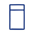 BCW: Graded Slab Bumper - PSA Card Blue (6CT)