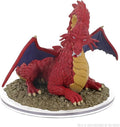 Dungeons & Dragons: Icons of the Realms - 50th Anniversary - Classic Red Dragon Miniature (Set 31)