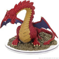 Dungeons & Dragons: Icons of the Realms - 50th Anniversary - Classic Red Dragon Miniature (Set 31)