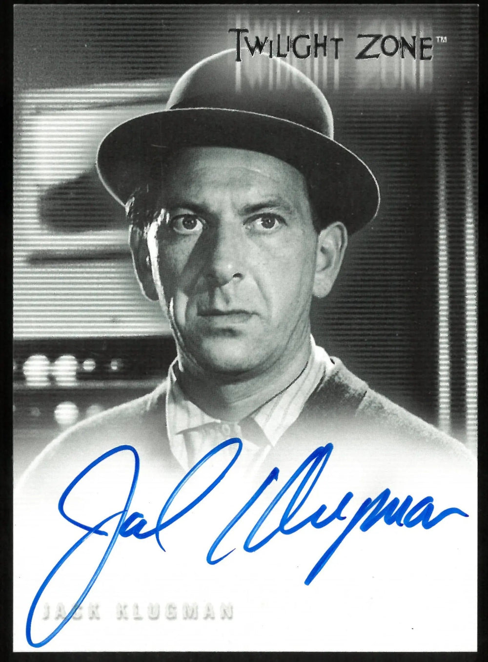 Jack Klugman As Jesse Cardiff Twilight Zone Auto Autograph #A-43