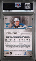 Jimmy Snuggerud PSA 10 Young Guns RC Rookie 2025-26 UD Upper Deck