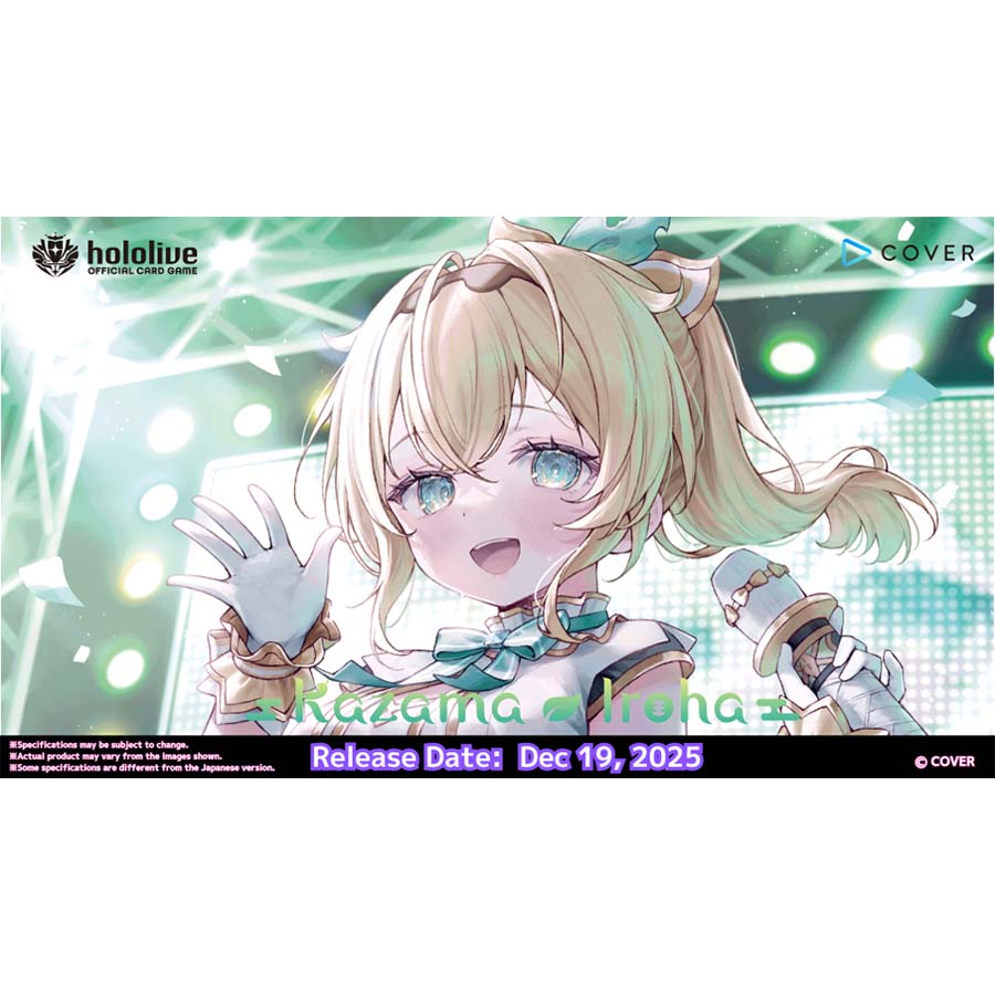 Hololive OCG: Kazama Iroha Start Deck Green