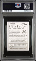 Kevin de Bruyne 2011 Panini Foot Belgium PSA 9 LOW POP RC Rookie