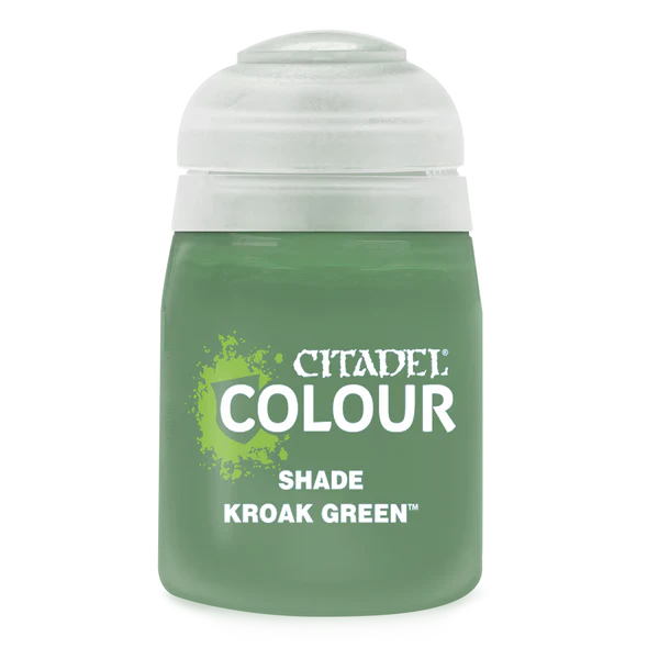Citadel Colour Shade Paint: Kroak Green (18ml)