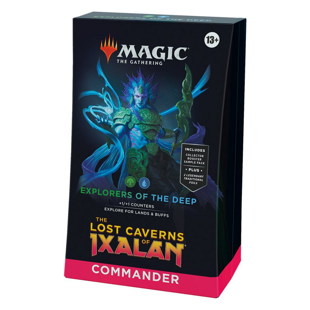Magic the Gathering: Lost Caverns of Ixalan Commander Deck - Explorers of the Deep