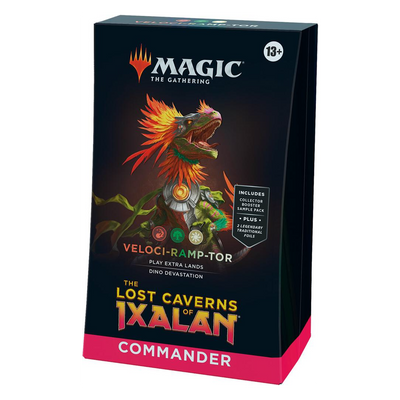 Magic the Gathering: Lost Caverns of Ixalan Commander Deck - Veloci-Ramp-Tor