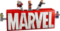 LEGO MARVEL Logo & Minifigures