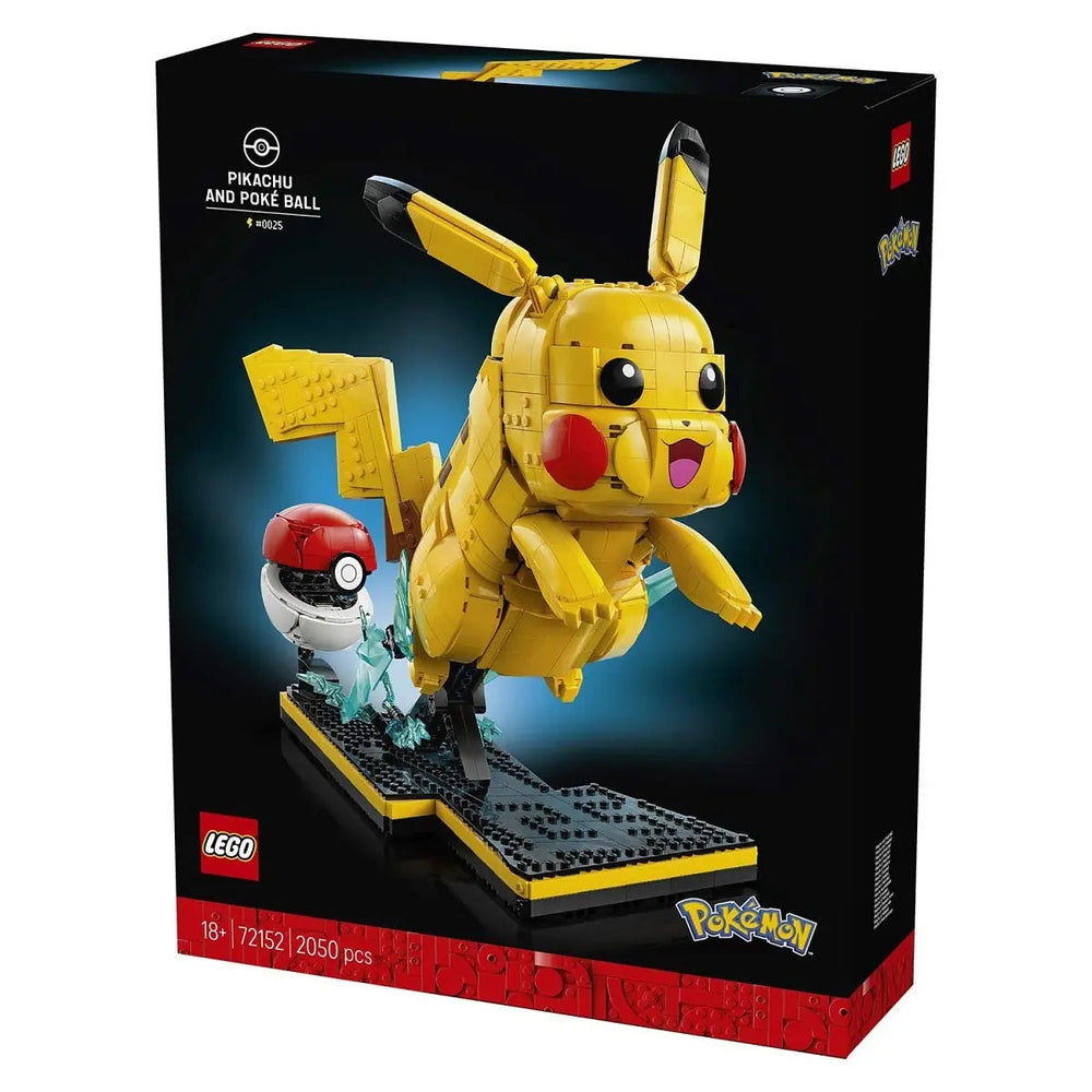 LEGO Pokemon Pikachu Trainer Journey Building Set
