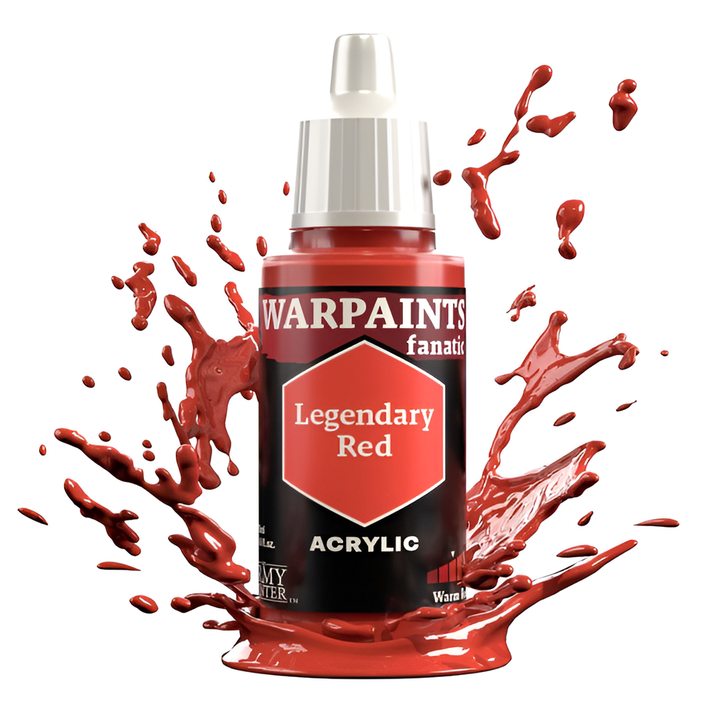 Warpaints Fanatic: Legendary Red 18ml
