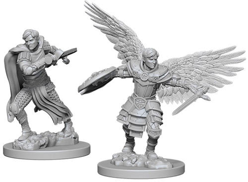 Dungeons & Dragons: Nolzur's Marvelous Unpainted Miniatures - W06 Male Aasimar Fighter