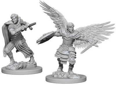Dungeons & Dragons: Nolzur's Marvelous Unpainted Miniatures - W06 Male Aasimar Fighter