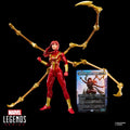 Marvel Legends x Magic: The Gathering - Complete Set of 4 Figures + Promo Cards (Battle-Damaged Spider-Man, Mary Jane Watson, Iron Spider, Man-Wolf, Agent Anti-Venom)