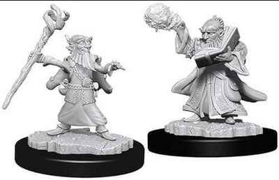 Dungeons & Dragons: Nolzur's Marvelous Unpainted Miniatures - W06 Male Gnome Wizard