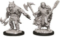 Dungeons & Dragons: Nolzur's Marvelous Unpainted Miniatures - W09 Male Half-Orc Barbarian