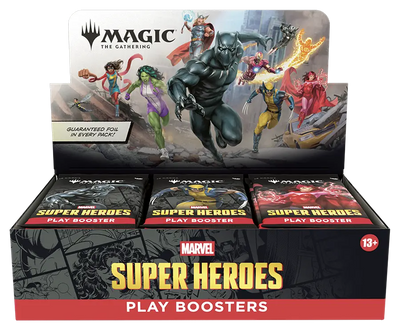 Magic The Gathering Marvel Super Heroes Play Booster Box