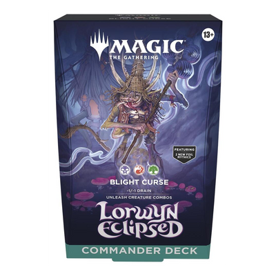 Magic the Gathering: Lorwyn Eclipsed Commander Deck - Blight Curse
