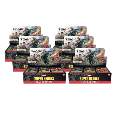 Magic: The Gathering - Marvel Super Heroes (MSH) - SEALED CASE  - 6x Play Booster Display Box (PRE-ORDER LATE JUNE 2026)