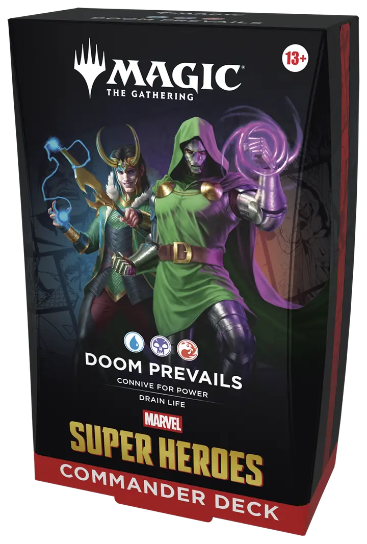 Magic The Gathering Marvel Super Heroes Commander Starter Deck Doom Prevails