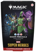 Magic: The Gathering Marvel Super Heroes Commander Deck (EN) Set of 4