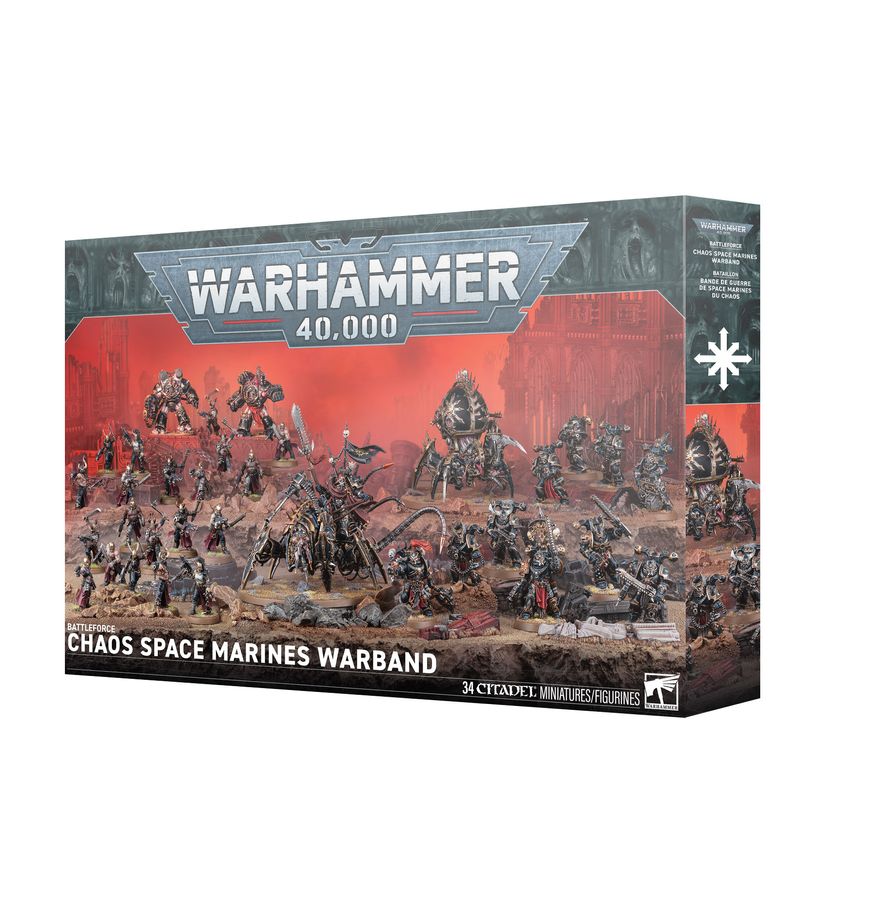 Warhammer 40K: Battleforce - Chaos Space Marines Warband