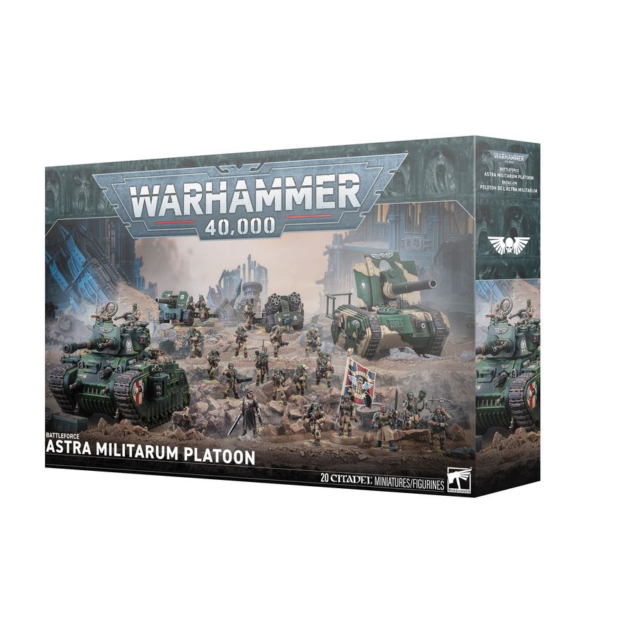 Warhammer 40K: Battleforce - Astra Militarum Platoon