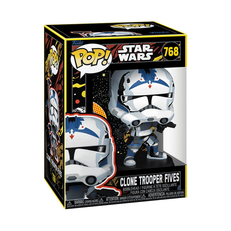 Funko Pop!: Star Wars - Clone Trooper Fives Retro #768