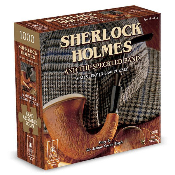 BePuzzled: Sherlock Holmes 1000 Piece - A Mystery Jigsaw Puzzle