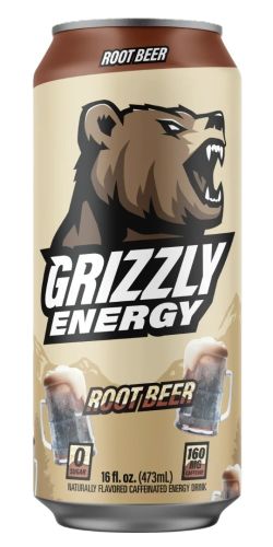 Grizzly Energy: Root Beer (16oz)
