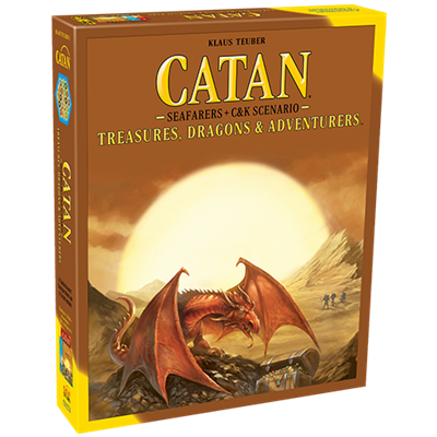 Catan - Treasures, Dragons & Adventurers Scenario