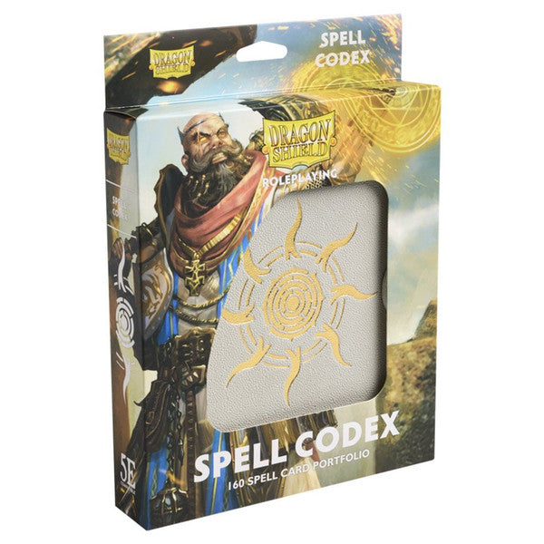 Dragon Shield: Spell Codex Card Portfolio - Ashen White