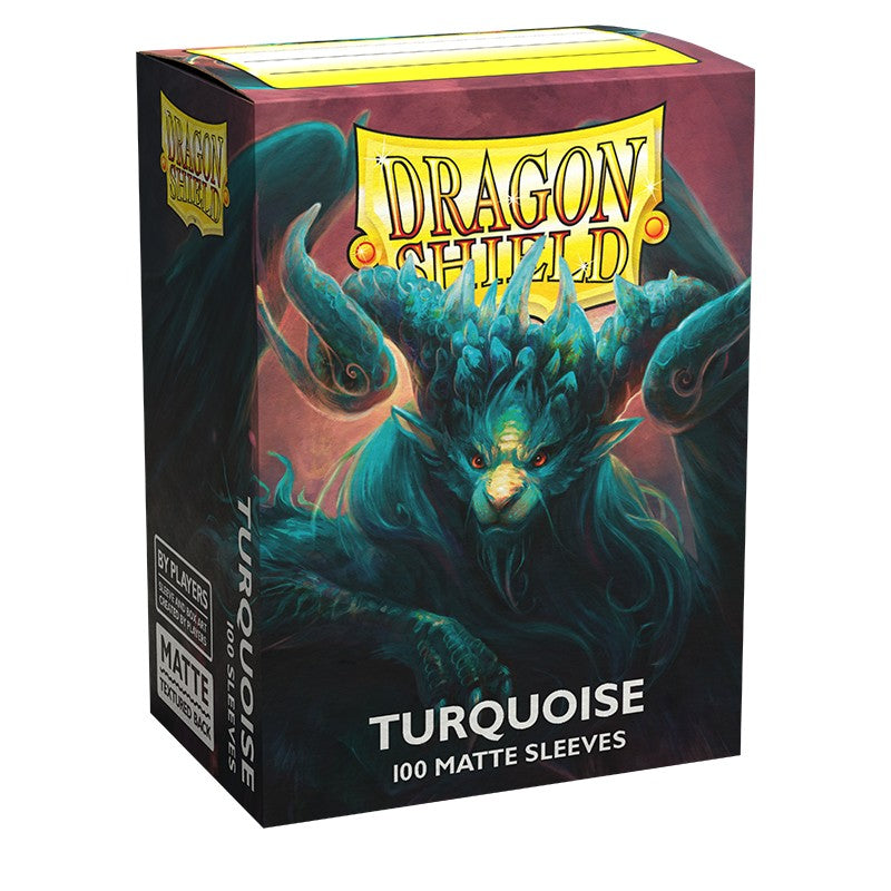 Dragon Shield: Matte Sleeves - Turquoise (100ct)