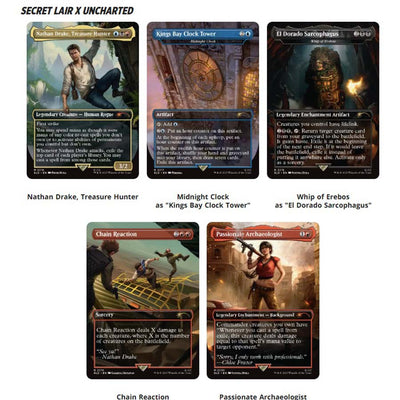 Magic: The Gathering - Secret Lair Drop - Uncharted: Saga of Thieves (Non-Foil)