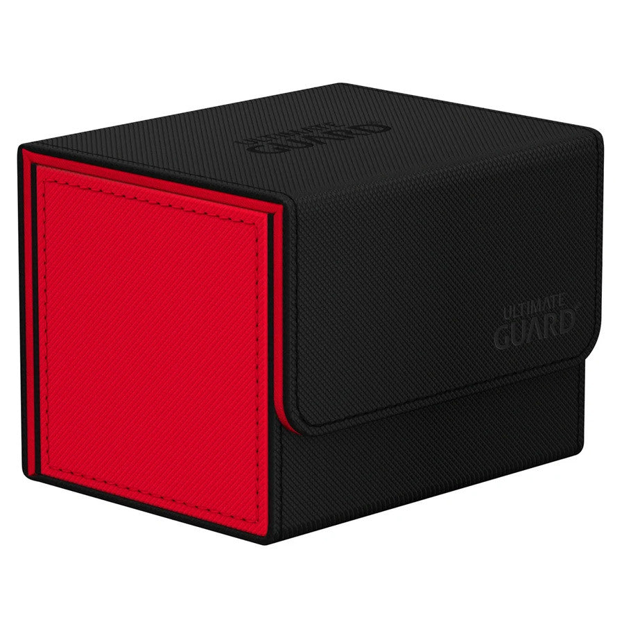 Ultimate Guard: Sidewinder 100+ Deck Box - Synergy Black/Red