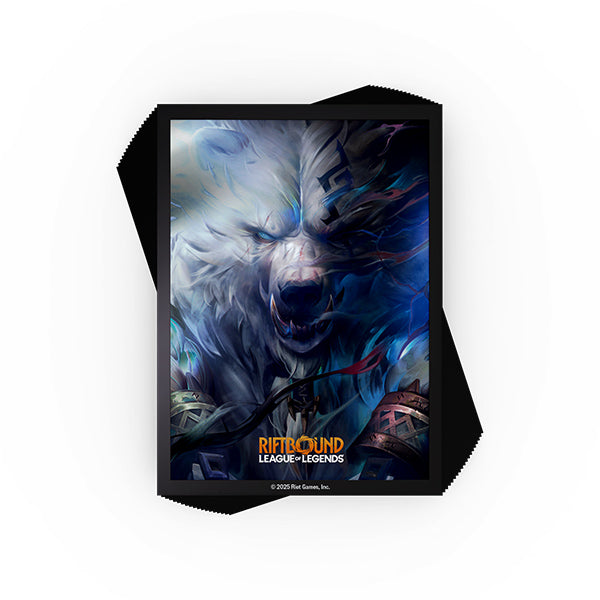 Riftbound TCG: League of Legends: Set 1 Origins: Volibear Art Sleeves (100ct)