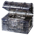 BePuzzled: Original 3D Crystal: Treasure Chest Black Puzzle