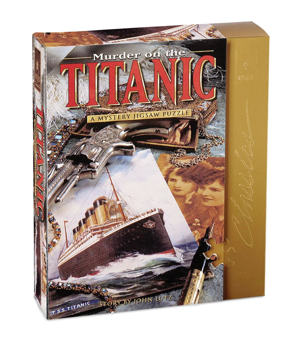 BePuzzled: Murder on the Titanic 1000 Piece - A Mystery Jigsaw Puzzle