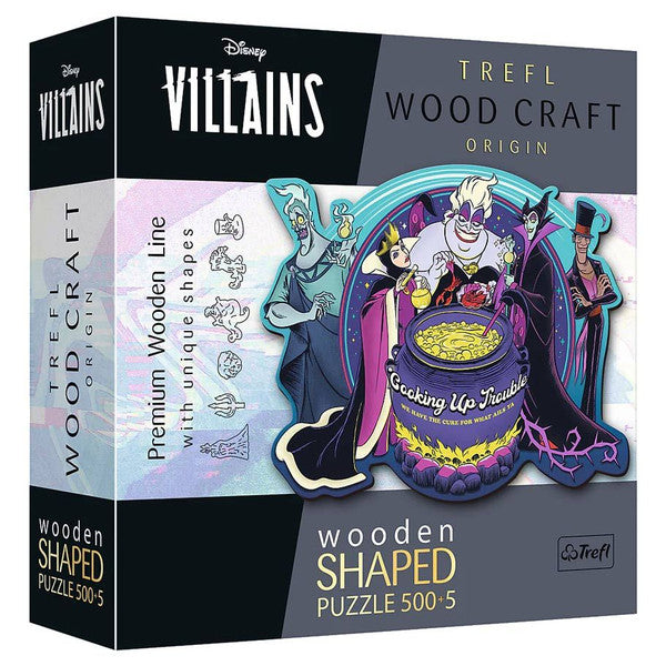 Disney Woodcraft: Villains 500 Piece Puzzle