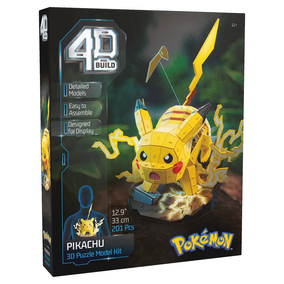 Puzzle: Pokemon Pikachu - 4D Build
