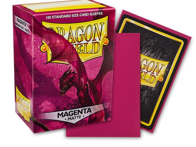 Dragon Shield: Matte Sleeves - Magenta (100ct)