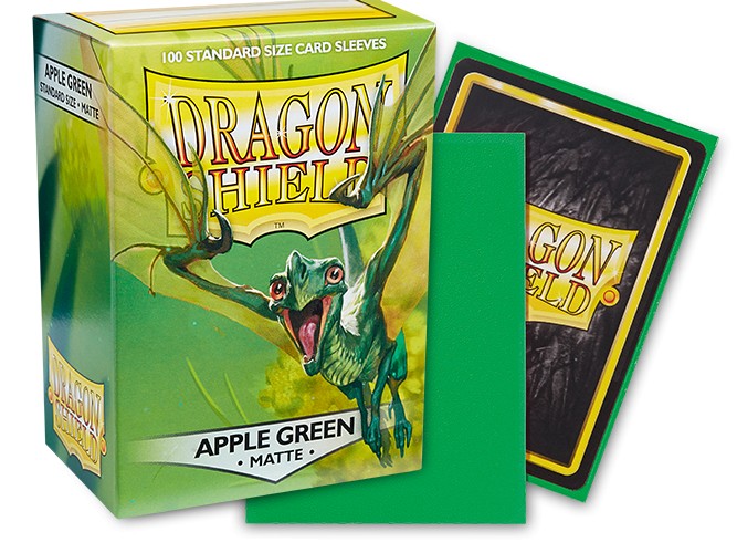Dragon Shield: Matte Sleeves - Apple Green (100ct)
